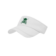 스컬 퓨어 메쉬 바이저 (White/Green Logo) C23M-HT002W