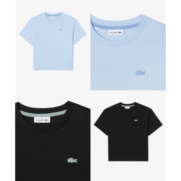 라코스테 (여성) 25SS 컬러크록 반팔 티셔츠 TF837E-55G 2컬러 (택1)