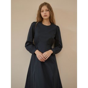 A3464 Etoile round one-piece_Navy