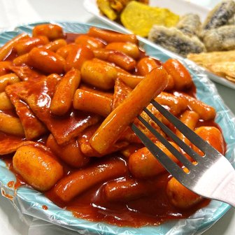 미쓰리 떡볶이 밀키트 2인분  밀떡 보통맛 490g