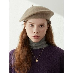 Emily Wool Beret(Oatmeal)