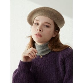 Emily Wool Beret(Oatmeal)