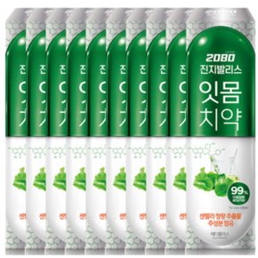 2080 진지발리스 메디플러스 치약 150g x 10개