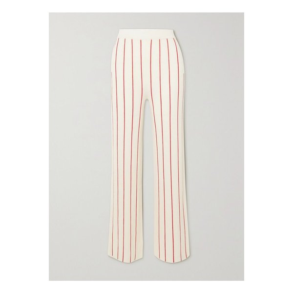 퍼펙트 모먼트 Slalom Striped Merino Wool Leggings 화이트 43769801098517812