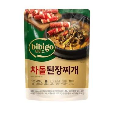  CJ 비비고 차돌된장찌개 460g 6입