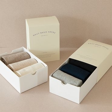 데일리라이크 데일리 베이직 삭스 우먼 3P