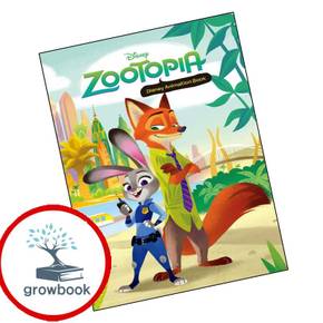 주토피아 디즈니 애니메이션 미니미니북 (영문판) 책
