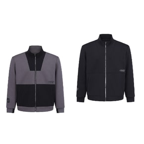 (411E1JP181) 25S/S  남성 벡 엠보 로고 우븐 블록점퍼