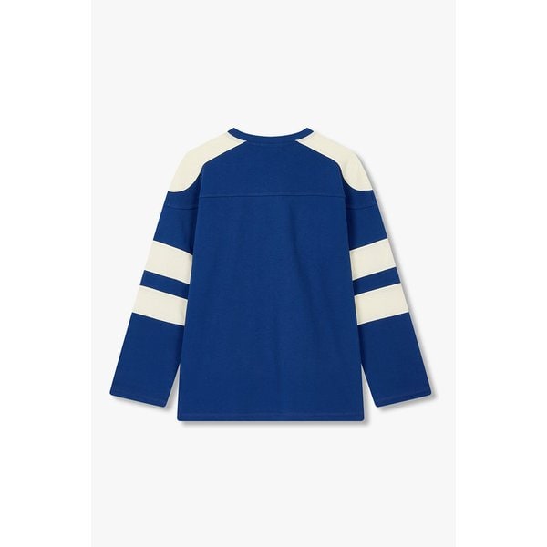 배색 패치 럭비 티셔츠 9105322118051