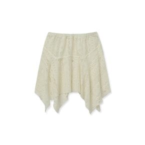 layered skirt (ivory)