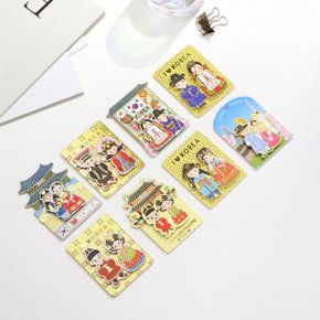 전통 캐릭터 기념 자석C(통합) 외국인선물 한국기념품