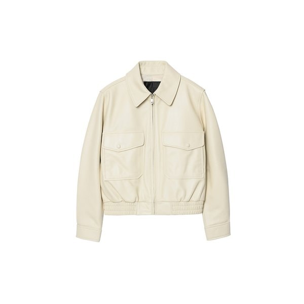 램스킨 포켓 자켓 [크림]