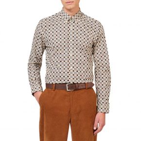 4272654 Ben Sherman Foulard Print Button-Down Shirt