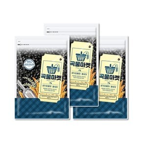 곡물마켓 검정강낭콩500g x 3