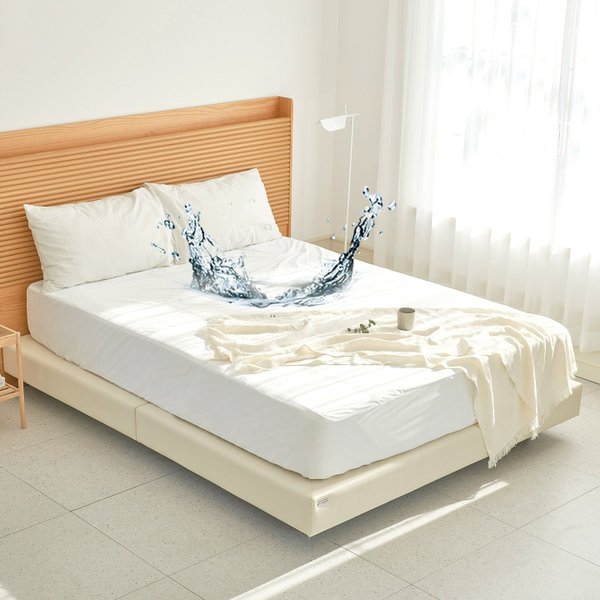 숨쉬는 진드기방지 쫀득매트리스 방수커버 킹