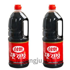 삼화 만능 소스 조림 무침 생선요리 맛간장 1.8L 2개