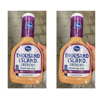  [해외직구]크로거 사우전드 아일랜드 드레싱 소스 473ml 2팩 Kroger Thousand Island Dressing 16oz