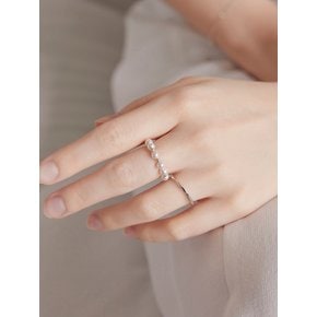 Beatrice B Swarovski Pearl 925 Silver Ring