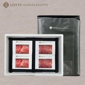 LOTTE HOTELS [명절 후 배송][롯데호텔] 블랙앵거스 실속 선물세트 2호