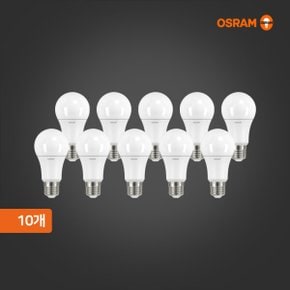 오스람 LED 전구 벌브 8W 주광색 10개입 1Box 플리커프리