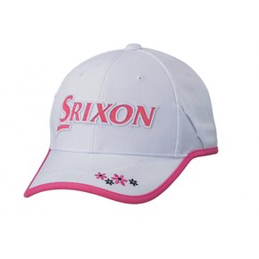 DUNLOP (단롭) SRIXON 캡 레이디스 SWH2152 화이트 핑크 free size