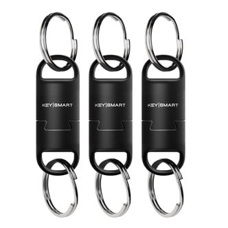  KeySmart 매그커넥트 프로 - - (3) 마그네틱 퀵 릴리즈 키 체인 남성용 키 체인 링 홀드