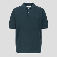 빈폴 25SS[빈폴솔솔니트] 코튼실크 칼라넥 니트 - 그린(BC5251C21M)