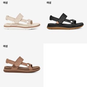 2024 S/S 신상품 TEVA 여성용 패션 가죽센들 슬링백 STVF2412570-BIR 3종 택