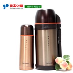 KA 골드메탈 보온병 2종(C)SET(0.35L+1.2L)