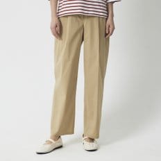 여 사각사각 테이퍼드 팬츠(BEIGE / BLUE / NAVY / BLACK)