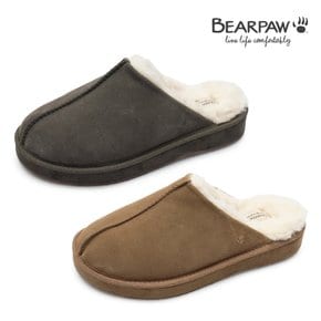 베어파우(BEARPAW) RYAN 양털슬리퍼 (mens) 2종택1