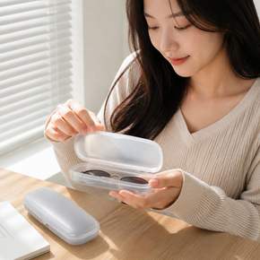 안경케이스 반투명 하드 선글라스 보관함 플라스틱 파우치 여행용
