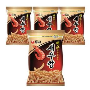 농심 매운 새우깡 대용량 400g 4개