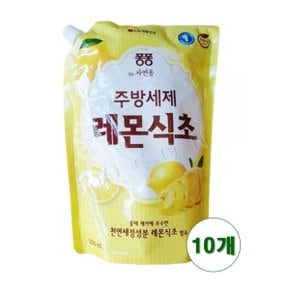 LG생활건강 퐁퐁 레몬 식초 1200ml x 10개