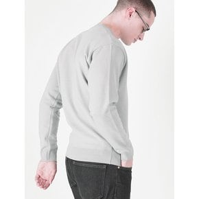 Heavy Basic Round Knit (Light Gray)