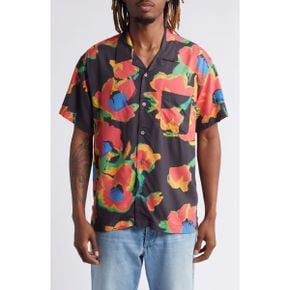 5052294 Obey Floral Camp Shirt