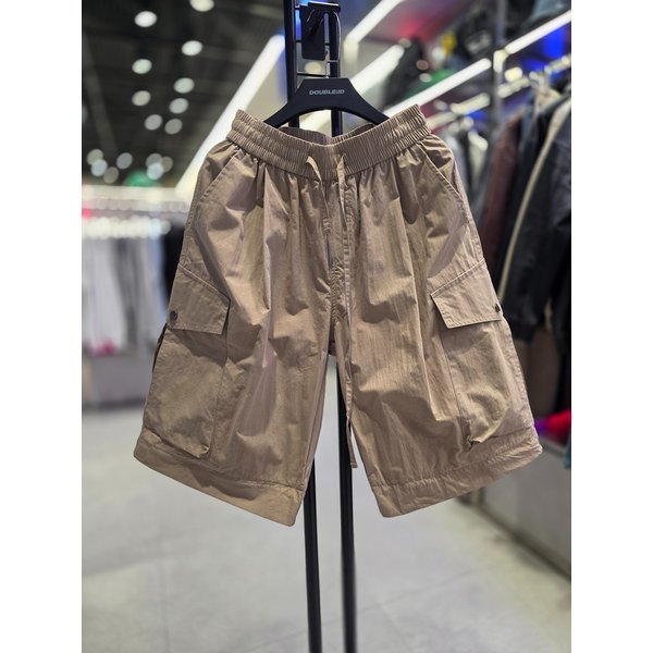 [시흥점] 26` 버뮤다 겸용 우븐 벌룬 와이드 카고팬츠(베이지)/JHZZ80427BE