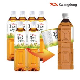 광동 [무료배송] 광동 옥수수수염차 1.5L x 6pet (무라벨)