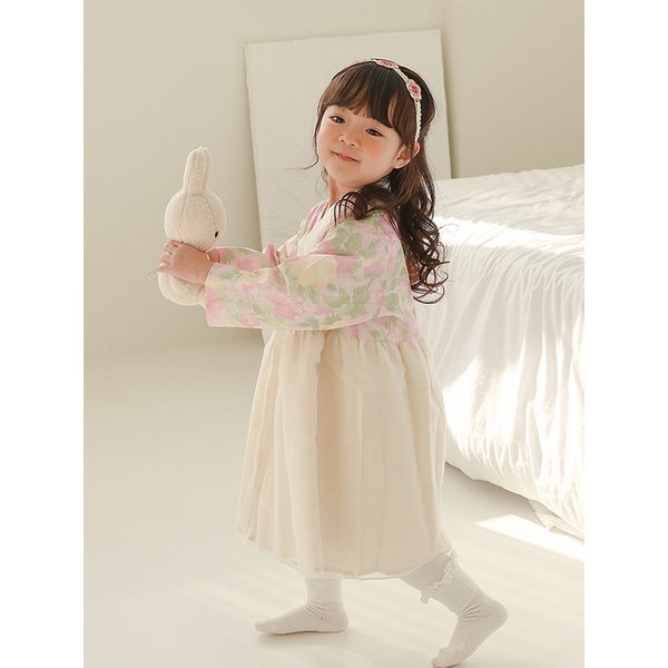 꼬마 아씨 - 유아 한복 드레스