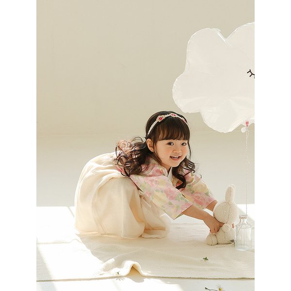 꼬마 아씨 - 유아 한복 드레스
