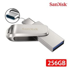 USB 메모리 SDDDC4 울트라 듀얼 럭스 C타입 OTG 256GB 256기가 USB 3.2 Gen1 실버 무료배송