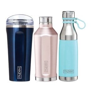 콰트로 텀블러590ml+캔틴530ml+리하이디렉터보틀 500ml 3종 SET