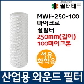 석유화학용 MWF 마이크로 와운드 필터 250mm 100um