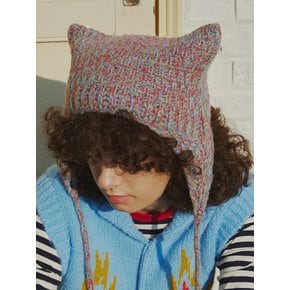 Cat Tassel Bonnet Hat (Candy)