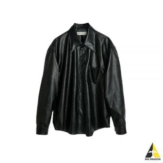 아워 레가시 CAGEIAN BLACK FAKE LEATHER (M4222CB) (케이지안 블랙 페이크 레더 셔츠)