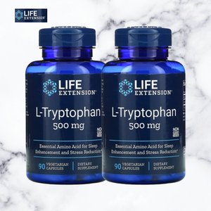 라이프익스텐션 L-Tryptophan 아미노산 500mg 2팩