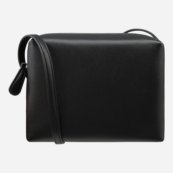 [시흥점] 5F W1720 L108 BLACK ANS 리젠트 레더 크로스바디백 블랙