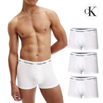 Calvin Klein Underwear 캘빈클라인 CK 언더웨어 남성 트렁크 남자속옷 드로즈 팬티 3팩세트 U2664G-100