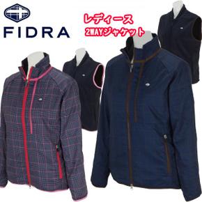 3132511 FD5GUY01 FIDRA 피드라 3WAY 체크 재킷 여성 골프웨어 CA3233522