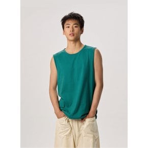 V slit sleeveless _Deep Jungle (B61003ATN63_G50)